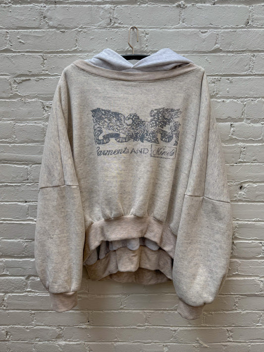 crewneck hoodie SAMPLE